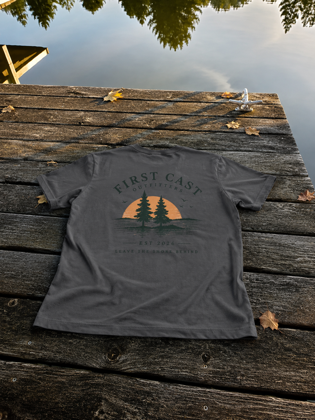 Women's Heritage Tee, Asphalt