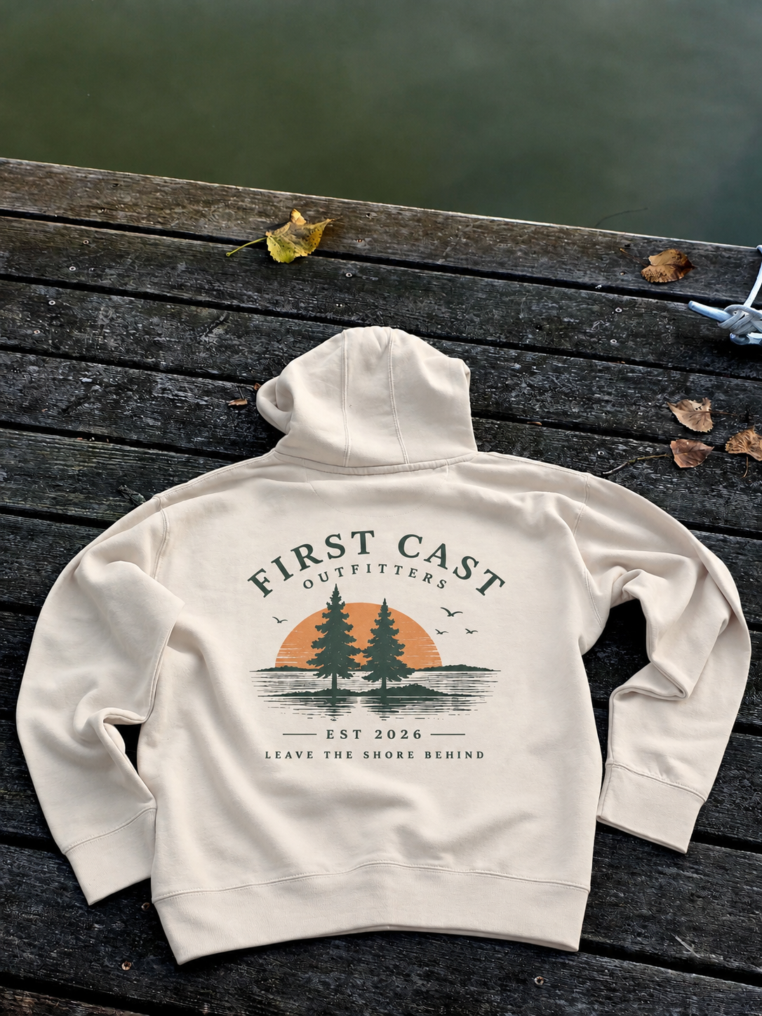 First Cast Heritage Hoodie, Sandshell