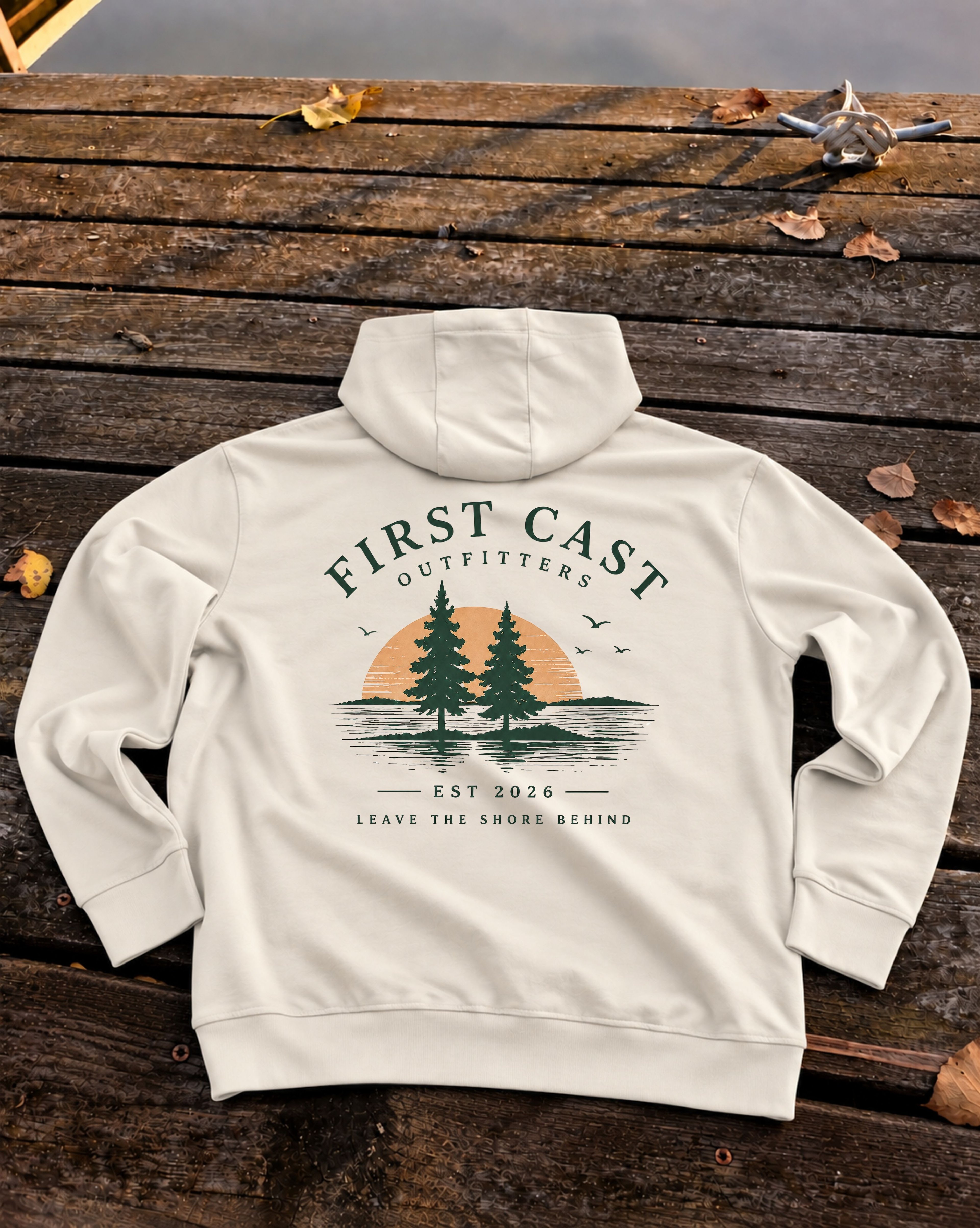 First Cast Heritage Hoodie, Sandshell