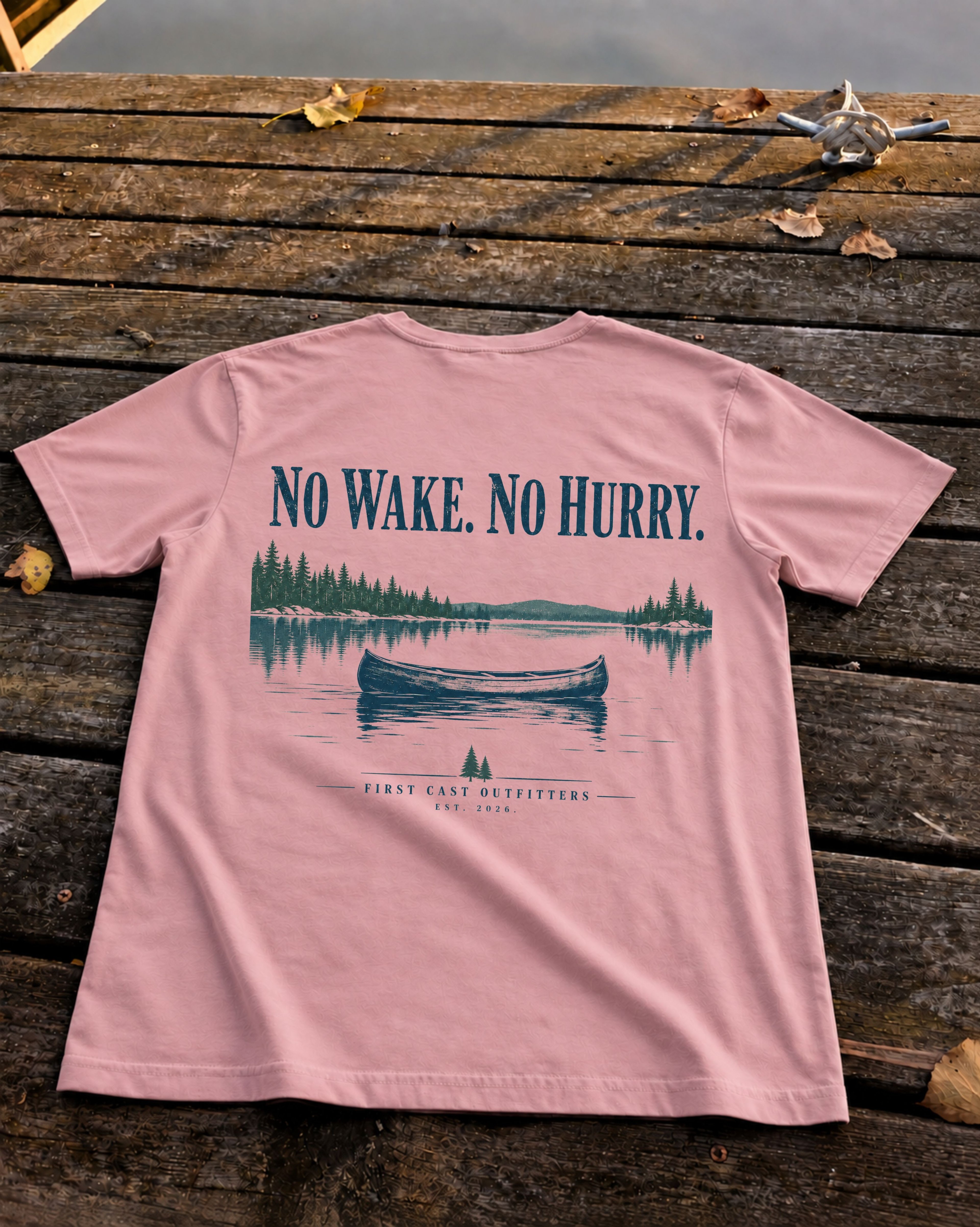No Wake Tee, Orchid