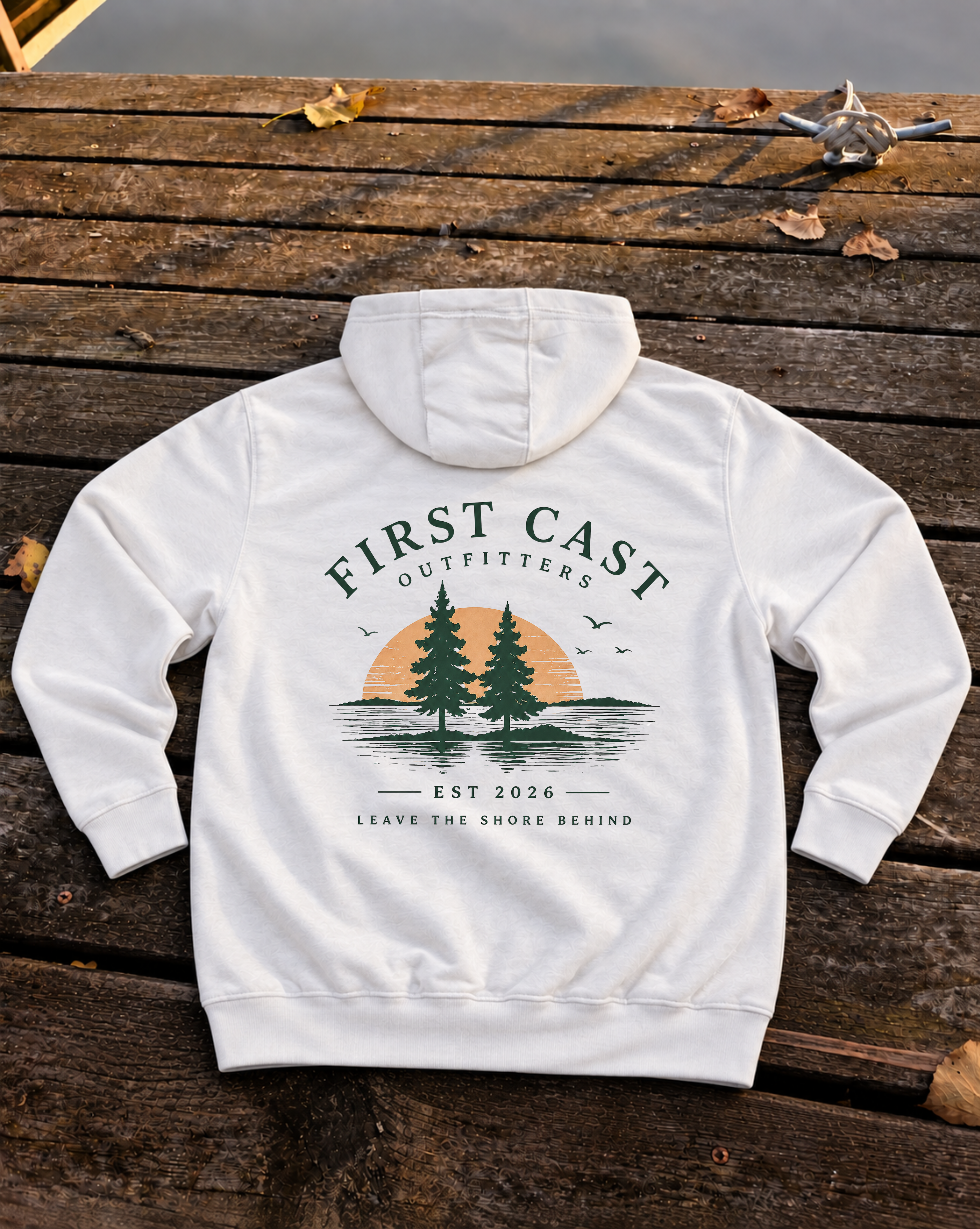 First Cast Heritage Hoodie, White