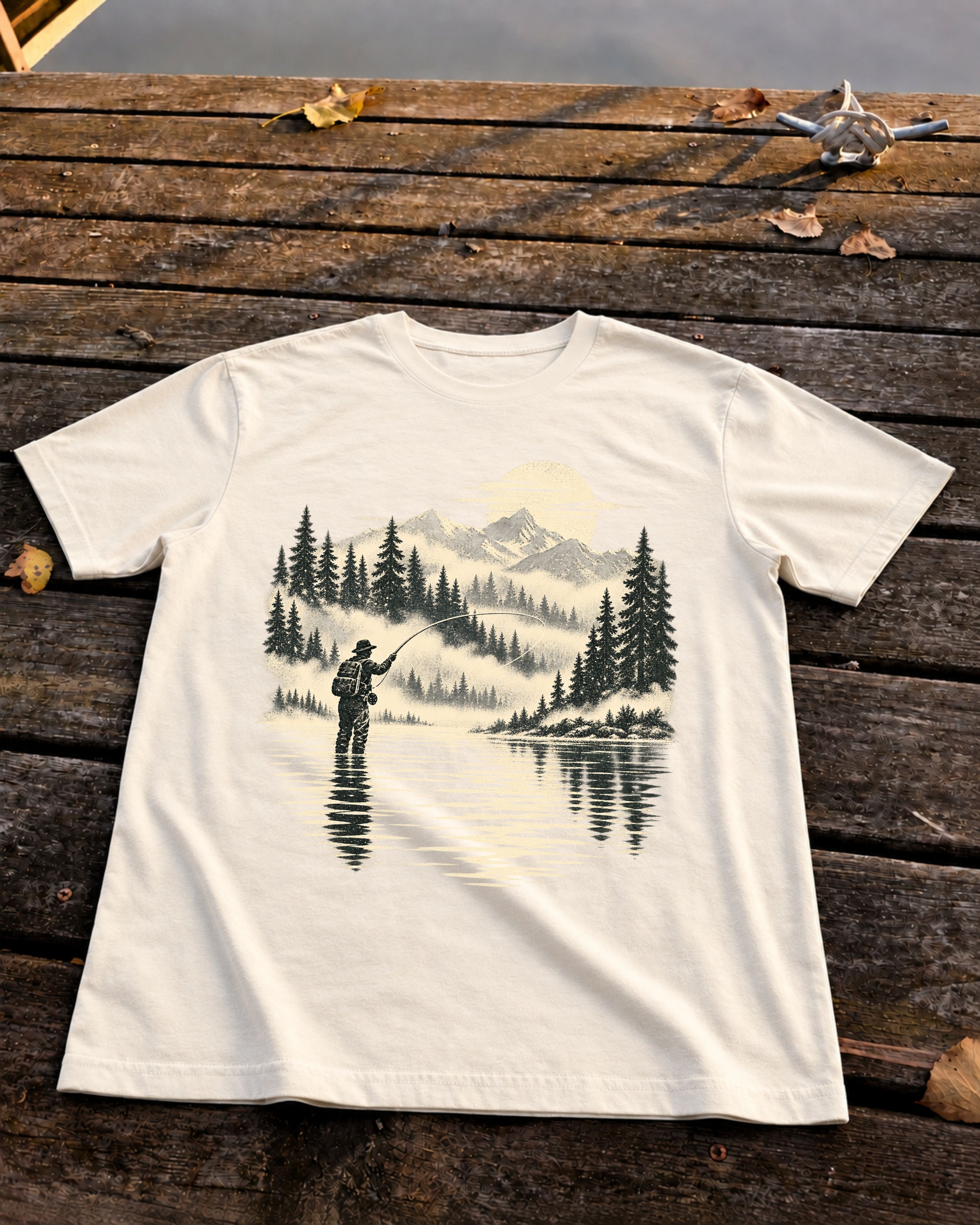 High Country Cast Tee, Natural