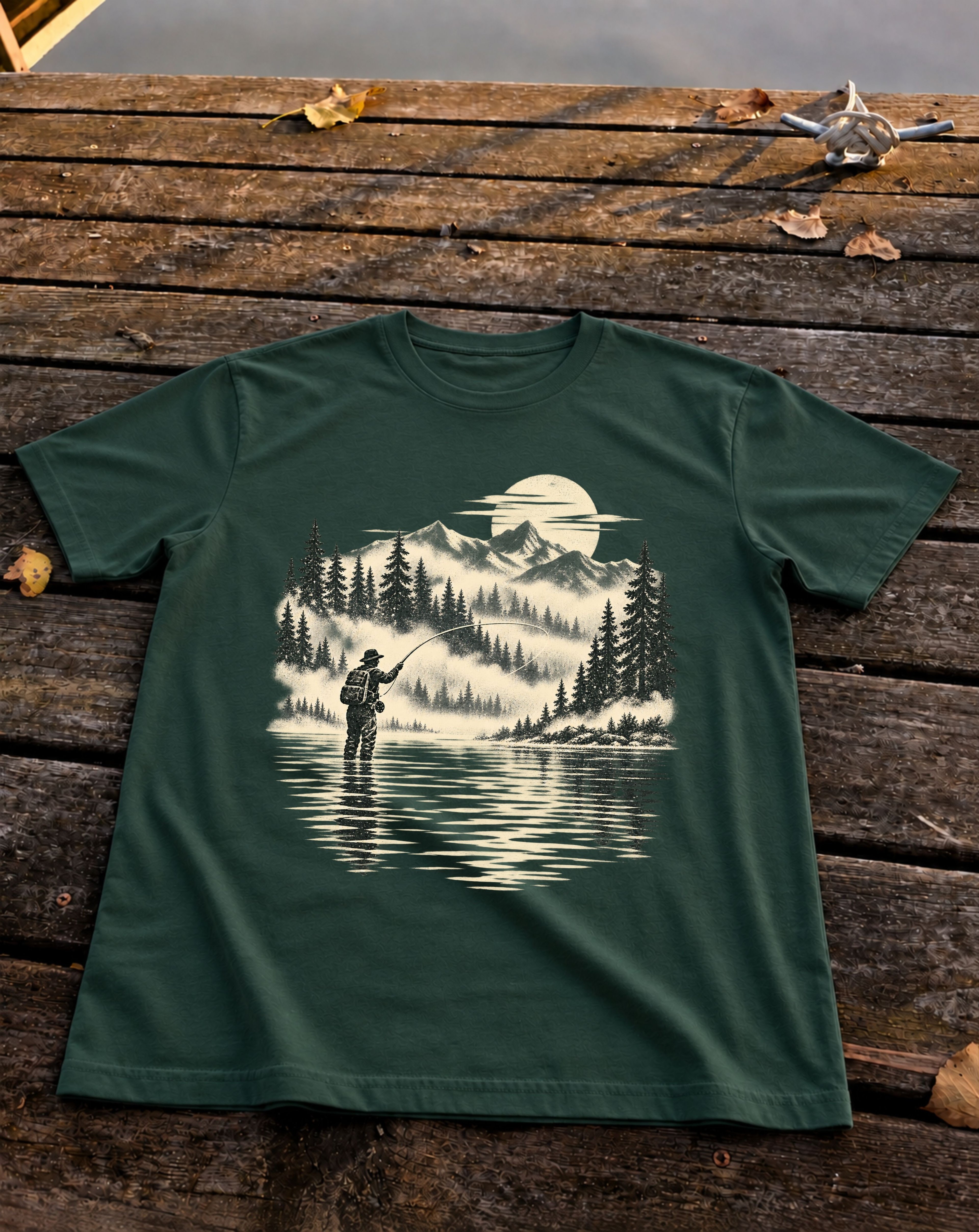 High Country Cast Tee, Forest
