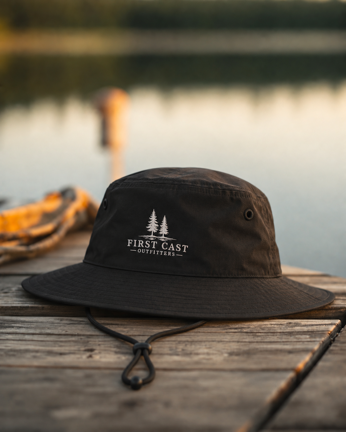 Dockside Boonie Hat, Black