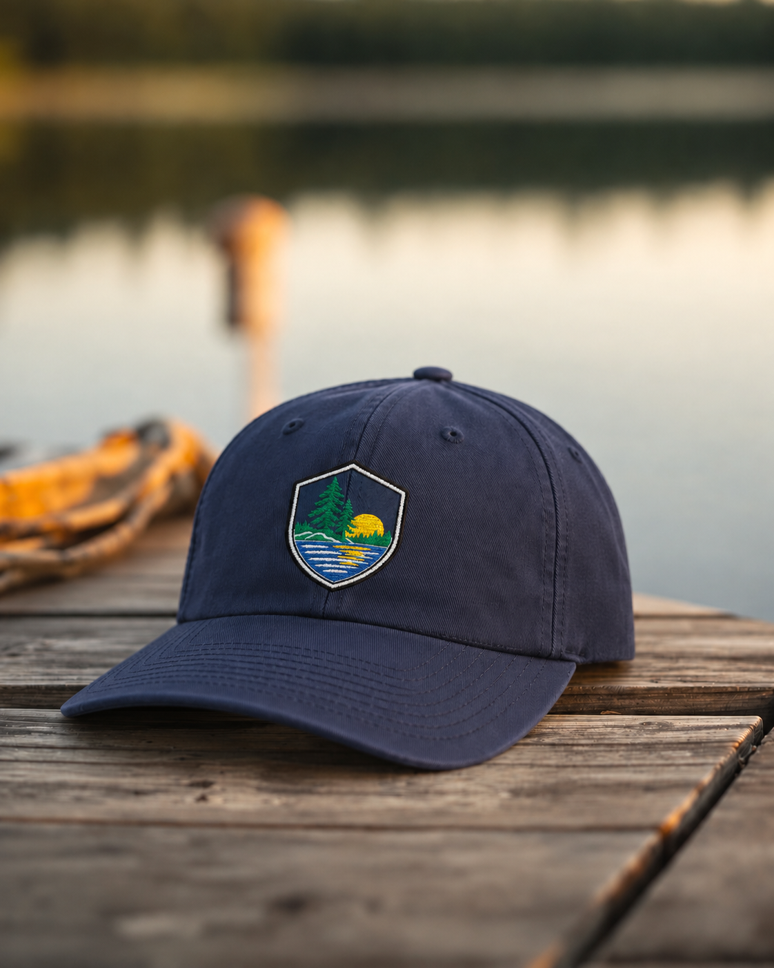 Sunset Shield Cap, Navy