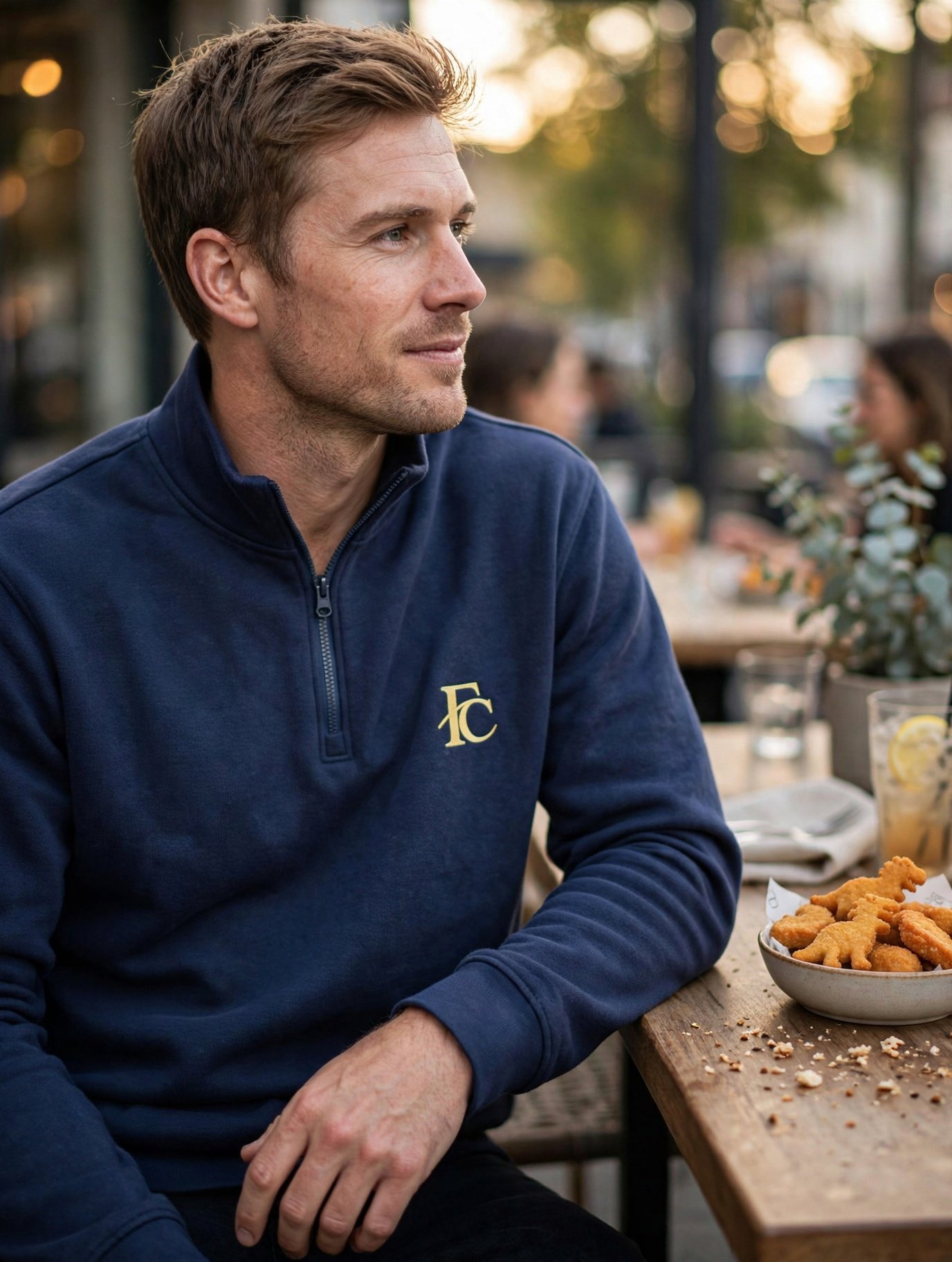 FC Signature Quarter-Zip, Midnight Navy